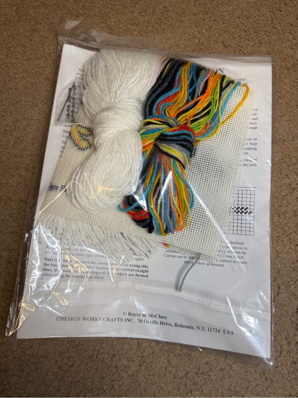 Design Works 'Frogs' Needlepoint Kit - Multi-Color - Picture 2 of 8